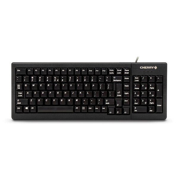 Cherry Black 15 Ultraslim Usb Ps/2 103 Mechani - G84-5200LCMEU-2