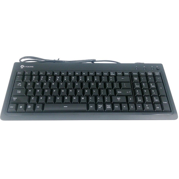 Buslink Media Buslink KR6820E-BK Slim USB Keyboard - USB - KR-6820E-BK