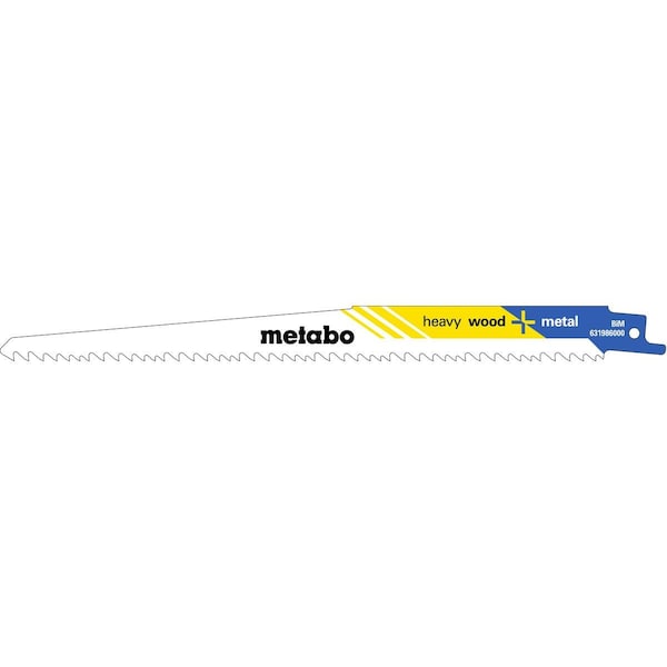 Metabo 9" .050 5-8TPI  RECIP BLADE PK/5 PK - 631986000