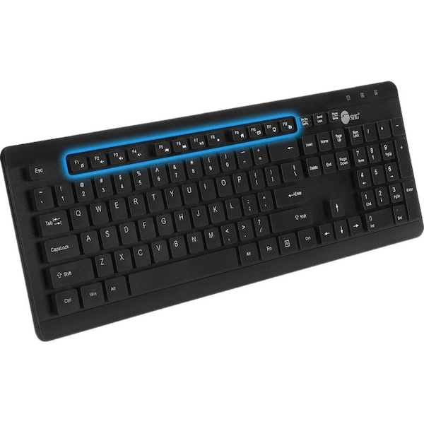 Siig INDUSTRIAL / MEDICAL GRADE WASHABLE & DUSTPROOF USB MULTIMEDIA KEYBOARD, IP68 CO - JK-US0U11-S1