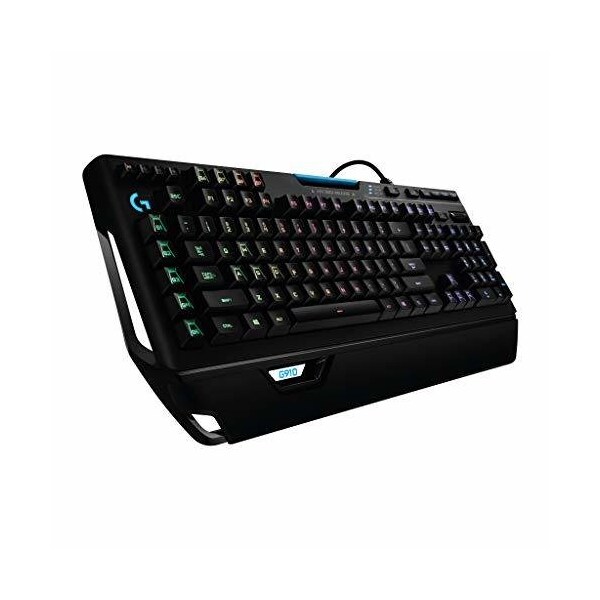 Logitech G910 Orion Spectrum RGB Wired Mechanical Gaming Keyboard , Black - 920-008012