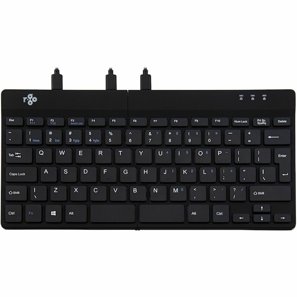 R-Go R-Go ergonomic keyboard, Split Break - QWERTY(US), wired, black - RGOSP-USWIBL