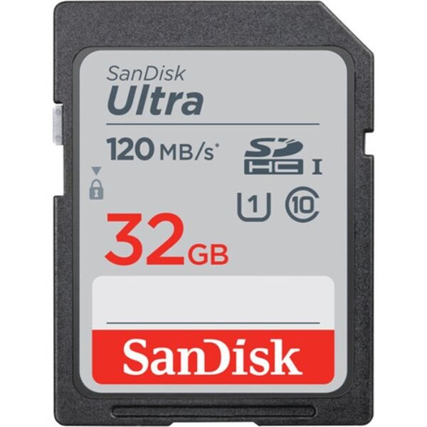 Doomsday 120MB-S C10 4x6 Blister Ultra UHS-I SDHC SanDisk Memory Card - DO3291348