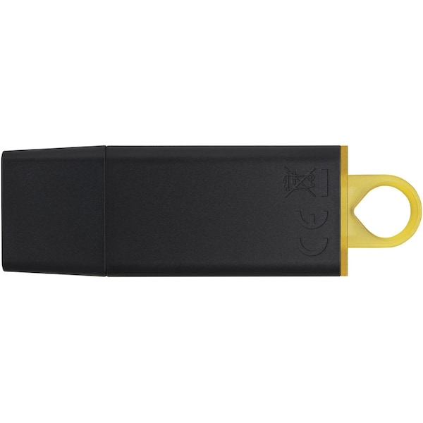 Kingston 128Gb Usb3 2 G1 Dte Blk Yellow - DTX/128GB