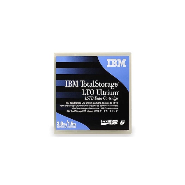 Ibm Tape- LTO- Ultrium-5- 1.5TB-3.0TB with Barcode Label - 46X6666
