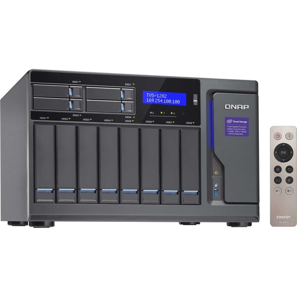 Qnap Qnap High Performance 12 Bay (, TVS-1282-I7-64G-450W-US - TVS-1282-I7-64G-450W-US