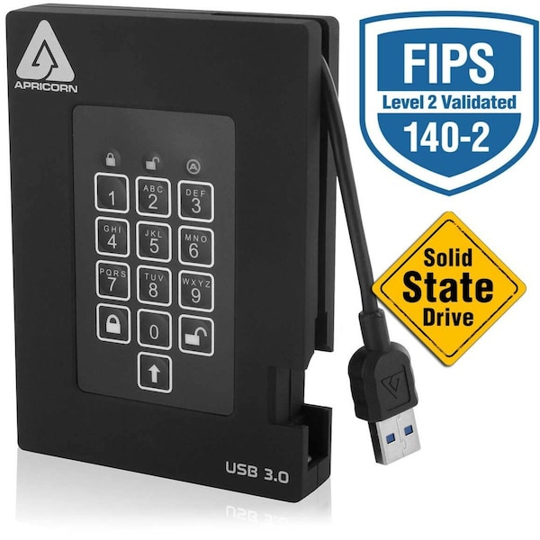 Apricorn 512Gb Agis Fortress - A25-3PL256-S512F