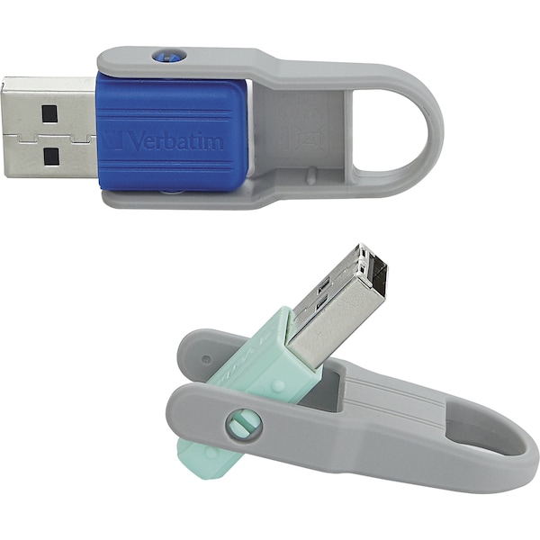 Verbatim DRIVE, STORE N FLIP, 32GB, 2PK - VER70061