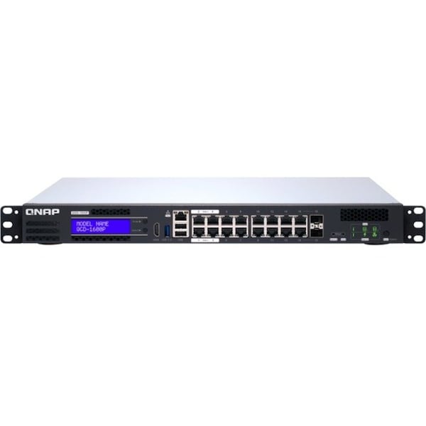 Qnap Qnap 16-Port 1Gbe Switch, QGD-1600P-8G-US - QGD-1600P-8G-US