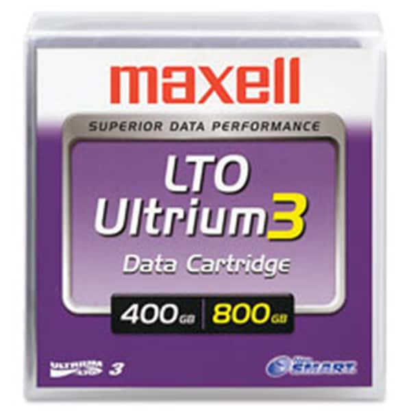 Maxell Ultrium Cartridge- LTO3- Rewritable- 400-800 GB - MAX183900