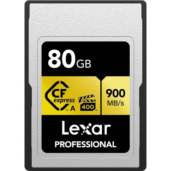 Awesome Audio 80GB Professional CFexpress Type A Card - Gold Series - AW3335217