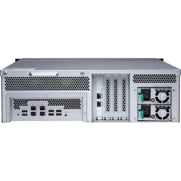 Qnap 3U 16-BAY NAS/ISCSI IP-SA - TS-1673U-RP-16G-US