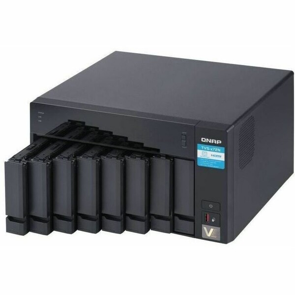 Qnap Qnap 16, TVS-872N-I3-8G - TVS-872N-I3-8G