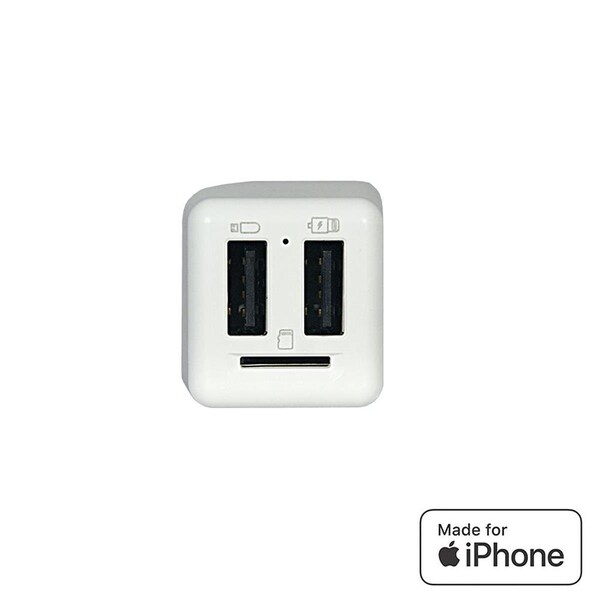 Spt ILB-8319 iLink Apple Certified Auto Backup Flash Drive, White - SPTILB-8319