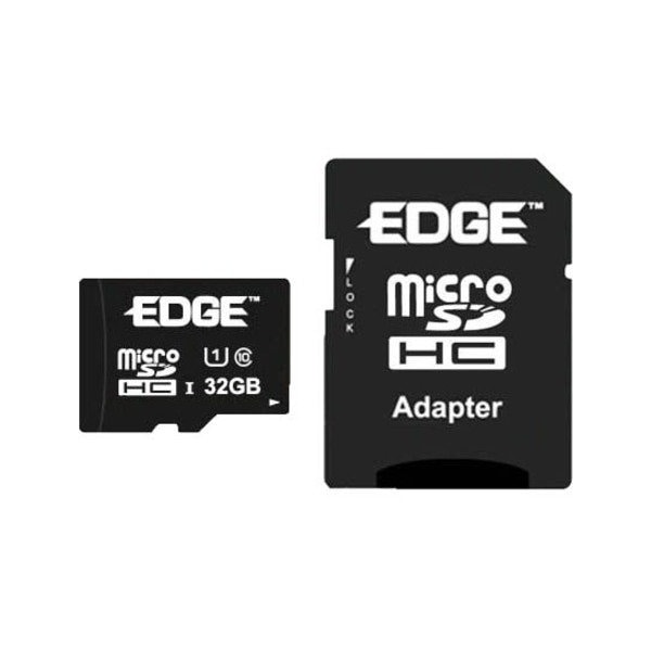 Edge Memory EDGE 32 GB Class 10/UHS-I (U1) microSDHC - Lifetime Warranty - PE247959