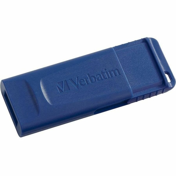 Verbatim Americas USB Drive, Capless, 16GB, Blue - 97275