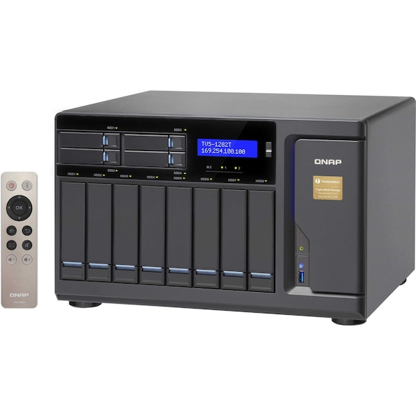 Qnap Qnap High Performance 12 Bay, TVS-1282T-i5-16G-US - TVS-1282T-I5-16G-US