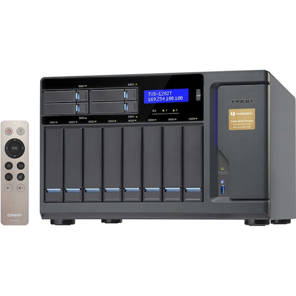 Qnap Qnap High Performance 12 Bay, TVS-1282T-i5-16G-US - TVS-1282T-I5-16G-US
