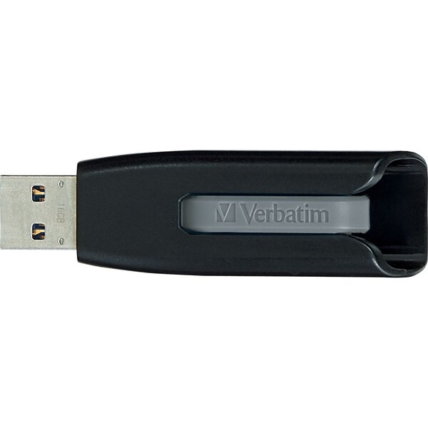 Verbatim SuperSpeed 16GB USB 3.0 Store 'n' Go V3 Drive - 49172