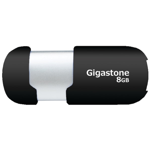 Gigastone Reliable 8GB USB 2.0 Drive - GS-Z08GCNBL-R