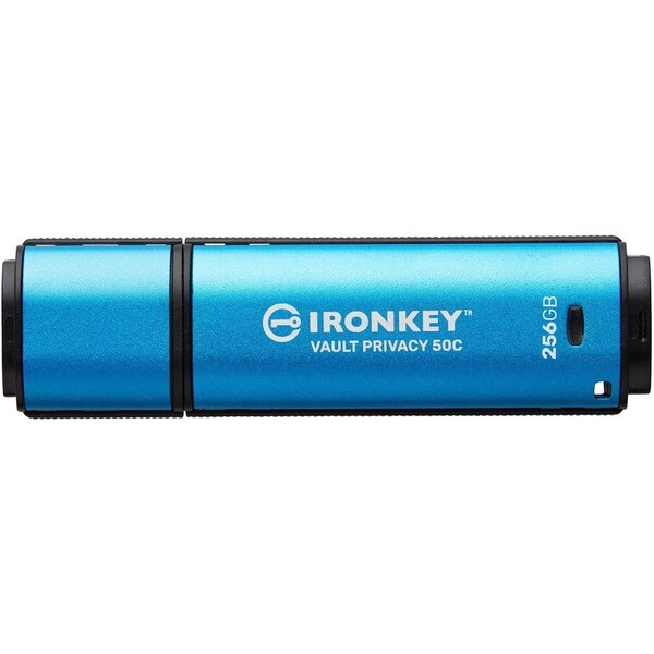 Kingston Vault Privacy 50 Series 256GB USB 3.2, Gen 1 Type C Flash Drive - IKVP50C/256GB