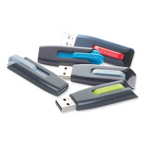 Verbatim Store n Go V3 USB 3.0 Drive, 128GB, Blac - 49189