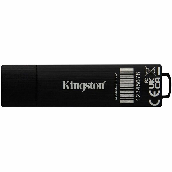 Kingston IronKey D500S 64GB USB 3.2, Gen 1 Type A Flash Drive - IKD500S/64GB