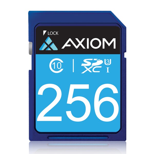 Axiom Axiom 256Gb Sdxc Class 10 (Uhs-I U3) Flash Card - SDXC10U3256-AX