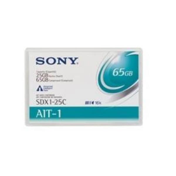 Sony 8mm 170m AIT 25-65GB Data Cartridge with Chip - SDX1-25C