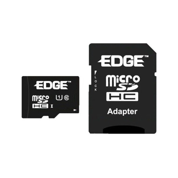 Edge Memory EDGE 16 GB Class 10/UHS-I (U1) microSDHC - Lifetime Warranty - PE247942