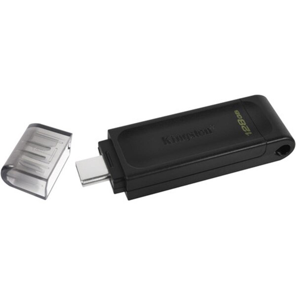 Kingston DT70-128GB 128GB USB-C 3.2 Generation 1 DataTraveler 70 Type-C Flash Drive - KI83115