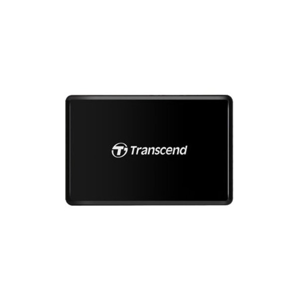 Transcend Information All-In-1 Multi Memory Card Reader, Usb 3.0/3.1 Gen 1, Black - TS-RDF8K2