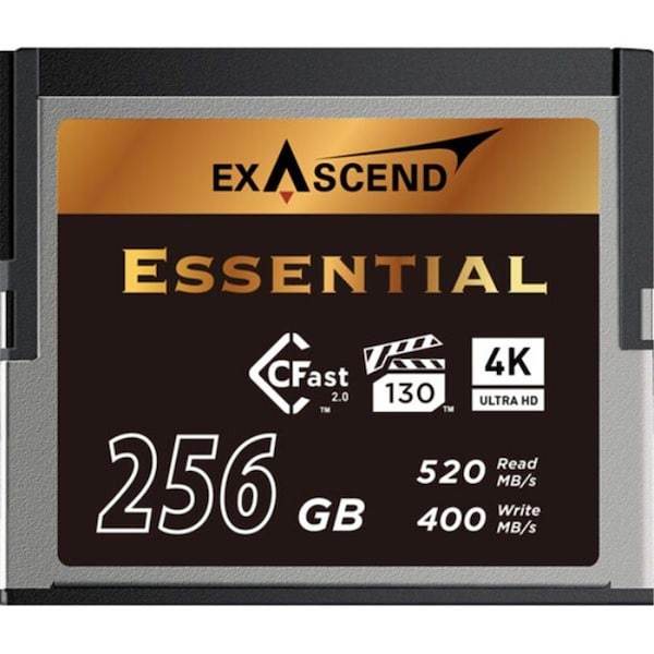 Exascend 256GB Essential CFast Memory Card - EXSD3X256GB