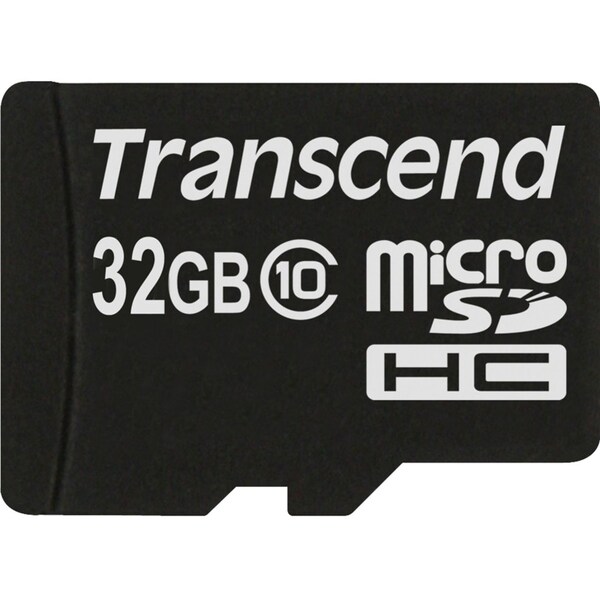 Transcend Information Transcend 32Gb Micro Sdhc Class 10 (No Jewel Box & Adapter) - TS32GUSDC10