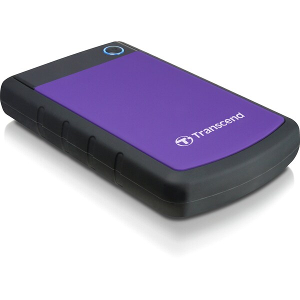 Transcend Information 1Tb Storejet2.5 H3P, Portable Hdd (Purple) - TS1TSJ25H3P