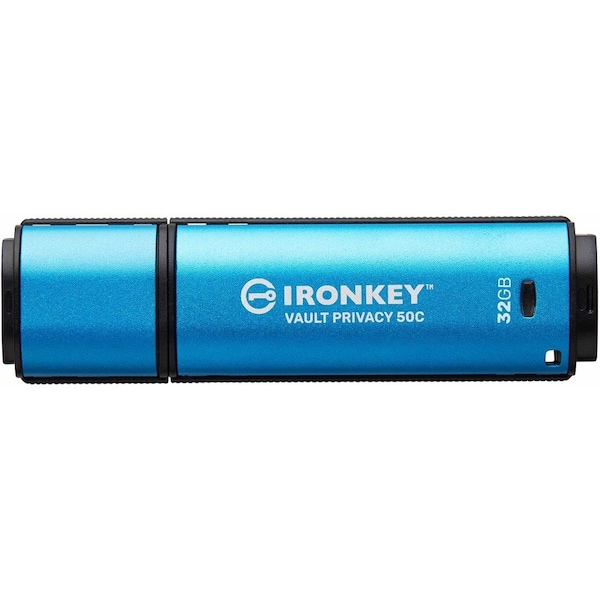 Kingston Vault Privacy 50 Series 32GB USB 3.2, Gen 1 Type C Flash Drive - IKVP50C/32GB