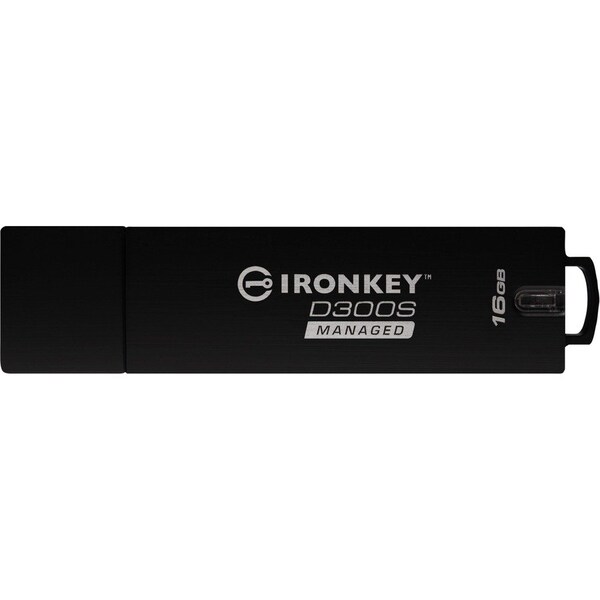 Kingston 16GB IronKey D300 D300S USB 3.1 Flash Drive - IKD300S/16GB
