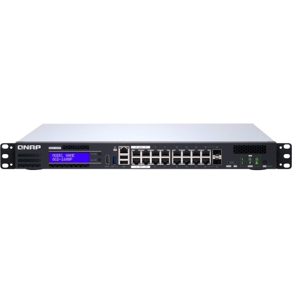 Qnap Qnap 16-Port 1Gbe Switch, QGD-1600P-4G-US - QGD-1600P-4G-US