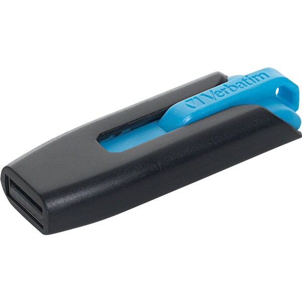 Verbatim Store 'n' Go V3 16GB USB 3.0 Flash Drive, Pack/3 (Blue/Gray/Green) - 99126