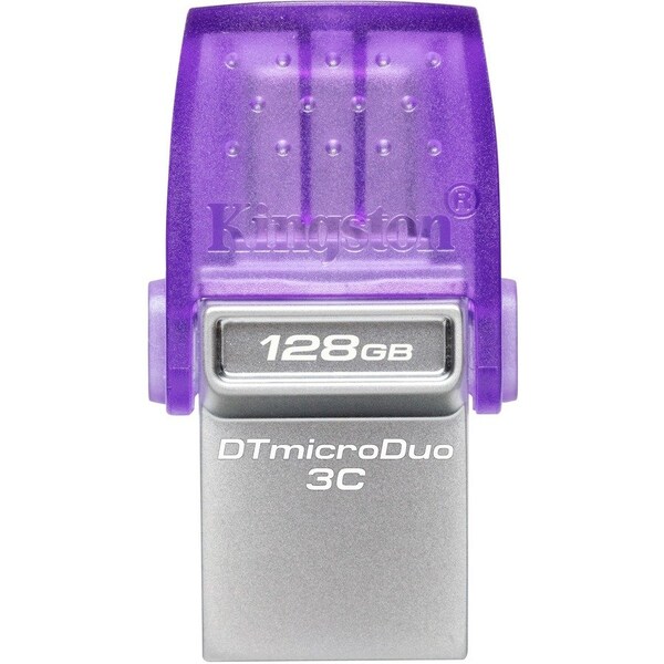 Kingston 128GB DATATRAVELER MICRODUO 3C 200MB/S DUAL USB-A + USB-C - DTDUO3CG3/128GB