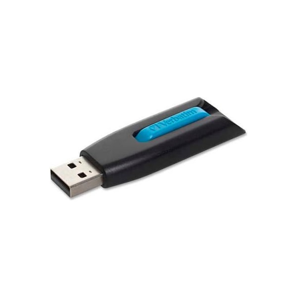 Verbatim Americas Verbatim Store 'n' Go V3 USB 3.0 Flash Drive, 16 GB, Blue - 49176