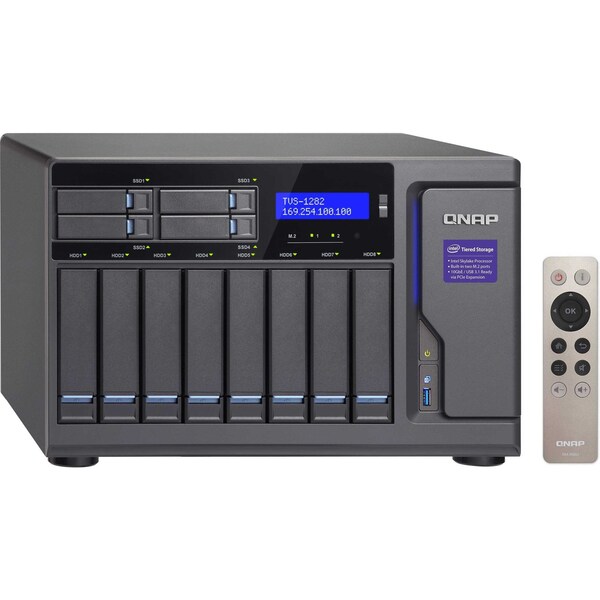Qnap Qnap High Performance 12 Bay, TVS-1282-i5-16G-US - TVS-1282-I5-16G-US