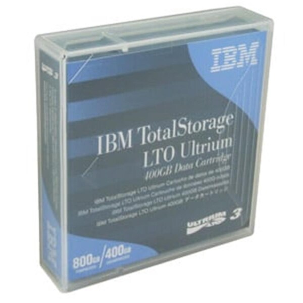 Ibm IBM TotalStorage LTO Ultrium 3 Tape Cartridge - LTO Ultrium LTO-3 - 400GB (Native) / 800GB (Compressed) - 24R1922