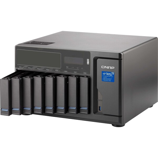Qnap Qnap Ultra High Speed 8 Bay Bl, TVS-882BR-ODD-I5-16G-US - TVS-882BR-ODD-I5-16G-US