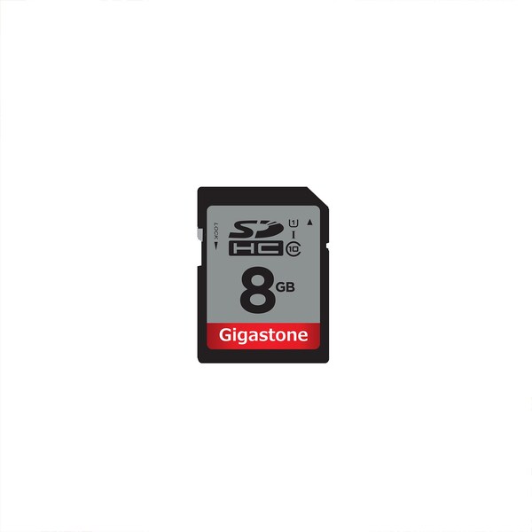 Gigastone Gigastone SD Flash Memory Card 1 pk - GS-SDHC1008G-R