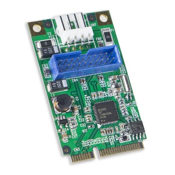 Syba Multimedia USB 3.0 19 Header Mini PCI-e 2.0 Card - SD-MPE20142