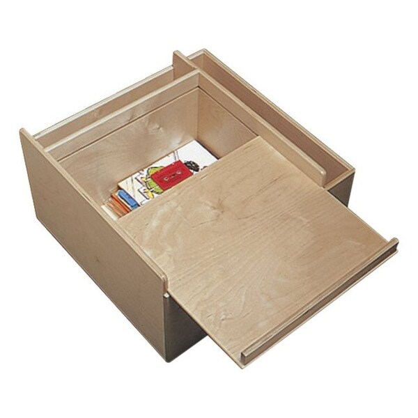 Childcraft Mobile Listening Storage Center, 23-3/8 x 23-3/8 x 14-1/2 Inches - 71921