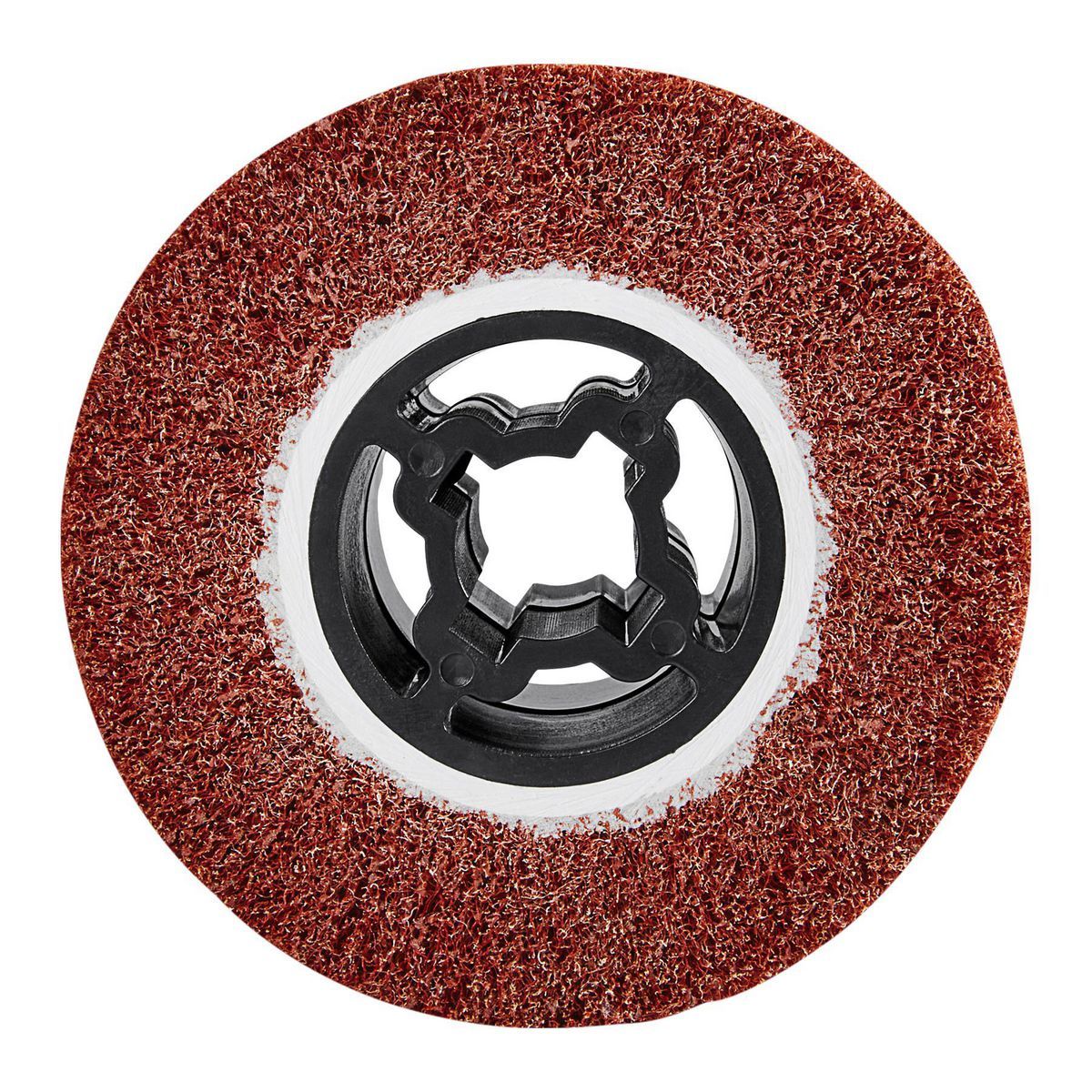 Bauer 4 pulg. x 4 pulg. x 3/4 pulg., Tambor de acabado no tejido de grano 240 - 58964