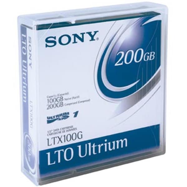 Sony LTO-1 Ultrium 100-200GB Data Cartridge - LTX100G