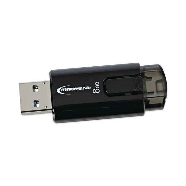 Innovera USB 3.0 Flash Drive, 8 GB, PK3 - 82308